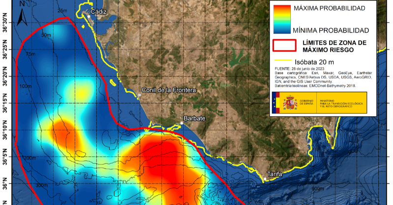 LifeIntemares's tweet photo. 🌊El @mitecogob impulsa el marcaje satelital de las orcas del Estrecho de Gibraltar y Golfo de Cádiz para conocer las amenazas a las que se enfrentan. 

Los datos se utilizan para minimizar la interacción con embarcaciones.

Consulta el mapa y las recomendaciones del @mitmagob 👇