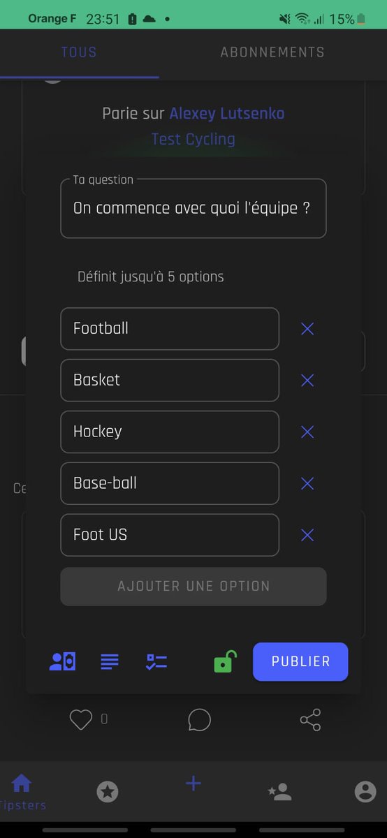 Tipnetoff's tweet photo. 🗳️ Vous voulez connaître l'opinion des autres? Proposez et répondez à des sondages, et gagnez des insights précieux de la communauté des parieurs. #SondagesCommunautaires #TeamParieur #TeamParieurs https://t.co/w1uERPnOxU