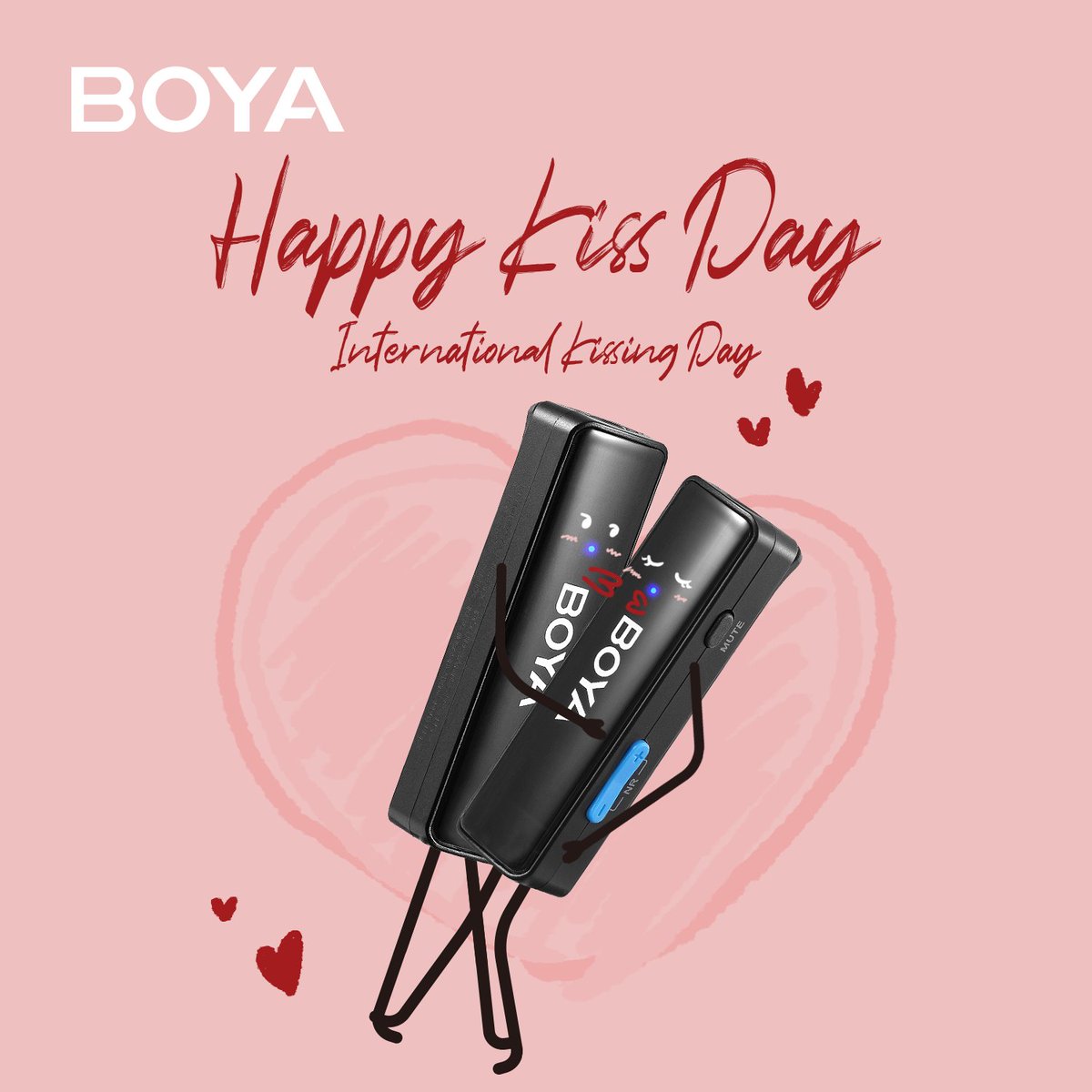 BOYAmic's tweet image. 💋 Happy International Kissing Day! 💕❤️ Embrace the Language of Love with BOYA!

#boyamic #bestmic #boyamicrophone #cameragear #cameralust #photo #photography #photography #video #camera #shooting #create #camerarig #camerasetup #photooftheday #film #filmmaker #filmmakers
