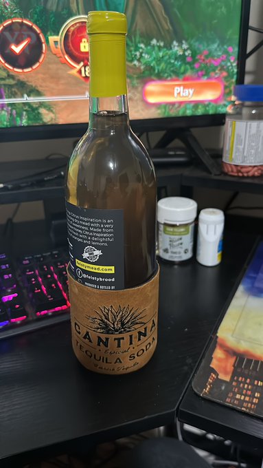 Sticking 12-16oz beer koozies on nightly mead bottles is the kind of unhinged behavior ive devolved to How<a href="/tag/hookah"class="tags"><span>#hookah</span></a><a href="/tag/streaming"class="tags"><span>#streaming</span></a><a href="/tag/gaming"class="tags"><span>#gaming</span></a><a href="/tag/kick"class="tags"><span>#kick</span></a><a href="/tag/kickstreame"class="tags"><span>#kickstreame</span></a>