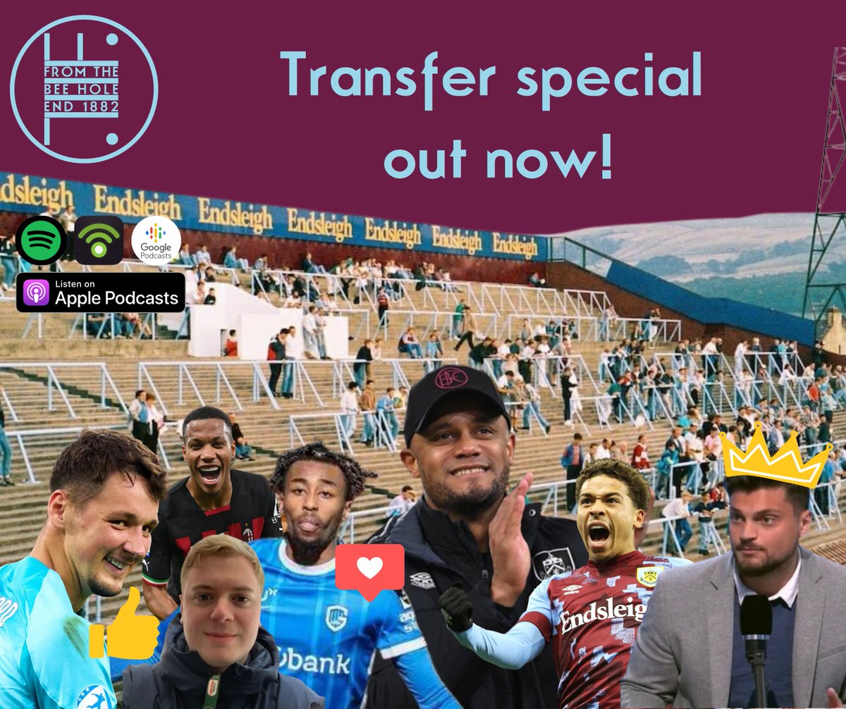 From The Bee Hole End - The Burnley Podcast ⚽🎧 tweet media