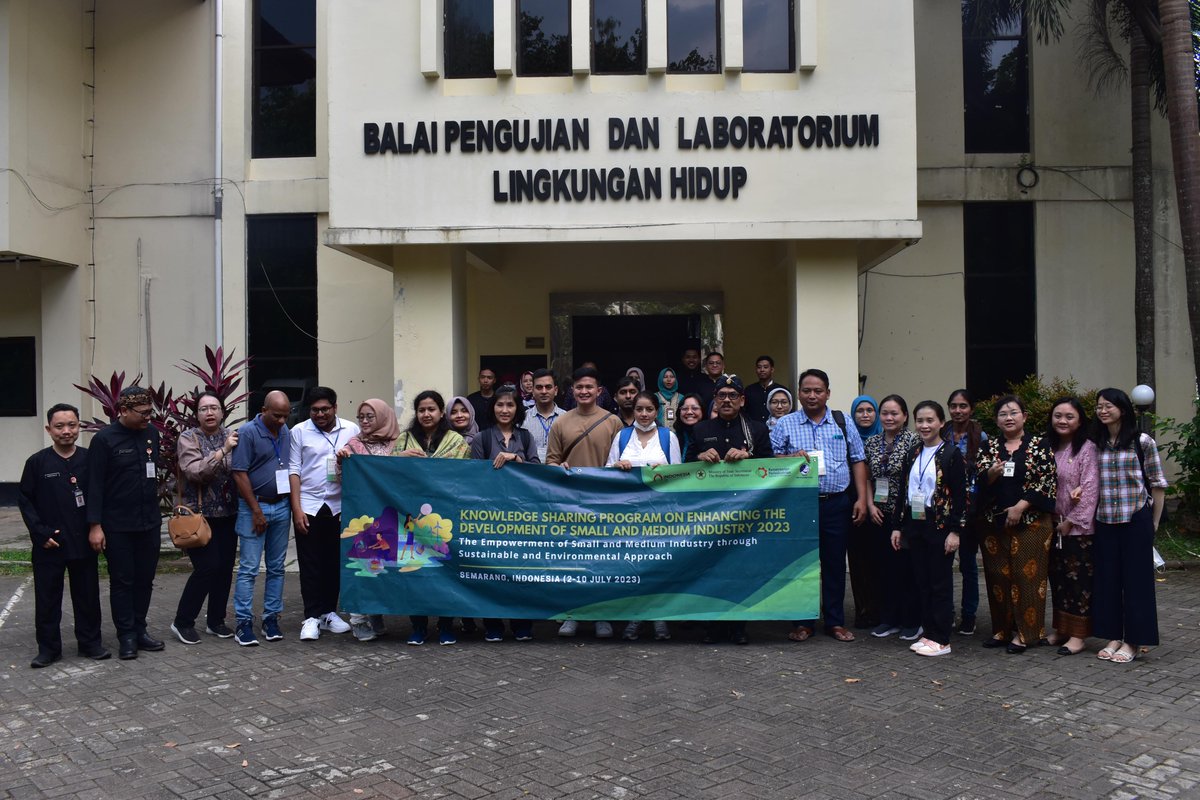 bpl2hdlhkprovja's tweet photo. Kegiatan Knowledge Sharing Program on Enhancing the Development of Small and Medium Industry 2023 , BPL2H berkesempatan dikunjungi oleh peserta yang berasal dari negara-negara anggota Colombo Plan.
Thank you for coming and see you next time.
#CPforSMII2023
#KSST
#ColomboPlan https://t.co/ebciqT2BQx