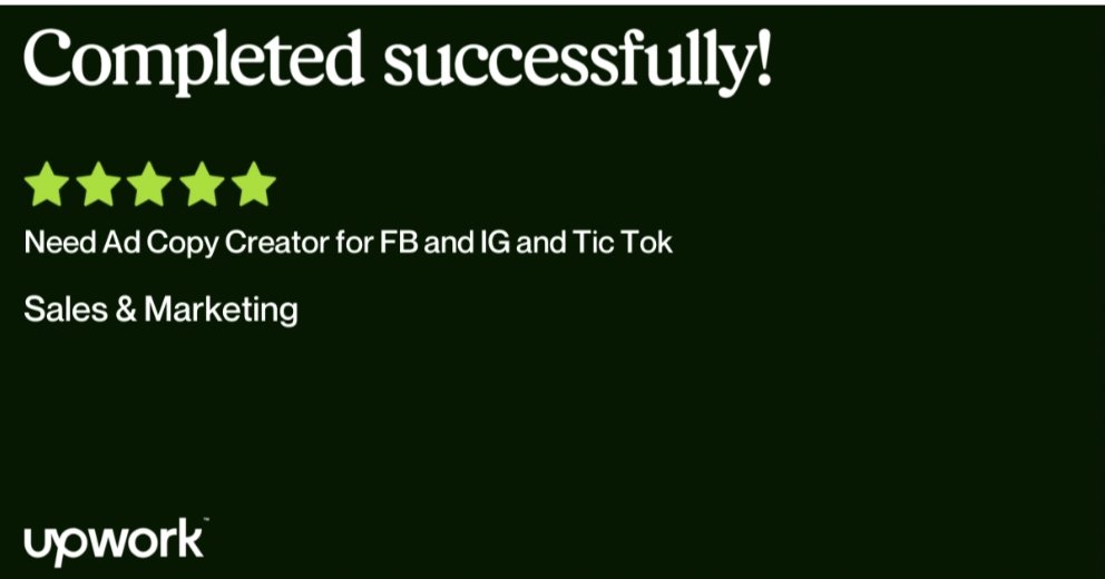 SEOAgy's tweet image. Thanks @Upwork 💯 @UpworkHelp 
#freelancer #DigitalMarketing #Marketing 

#SEOAgy