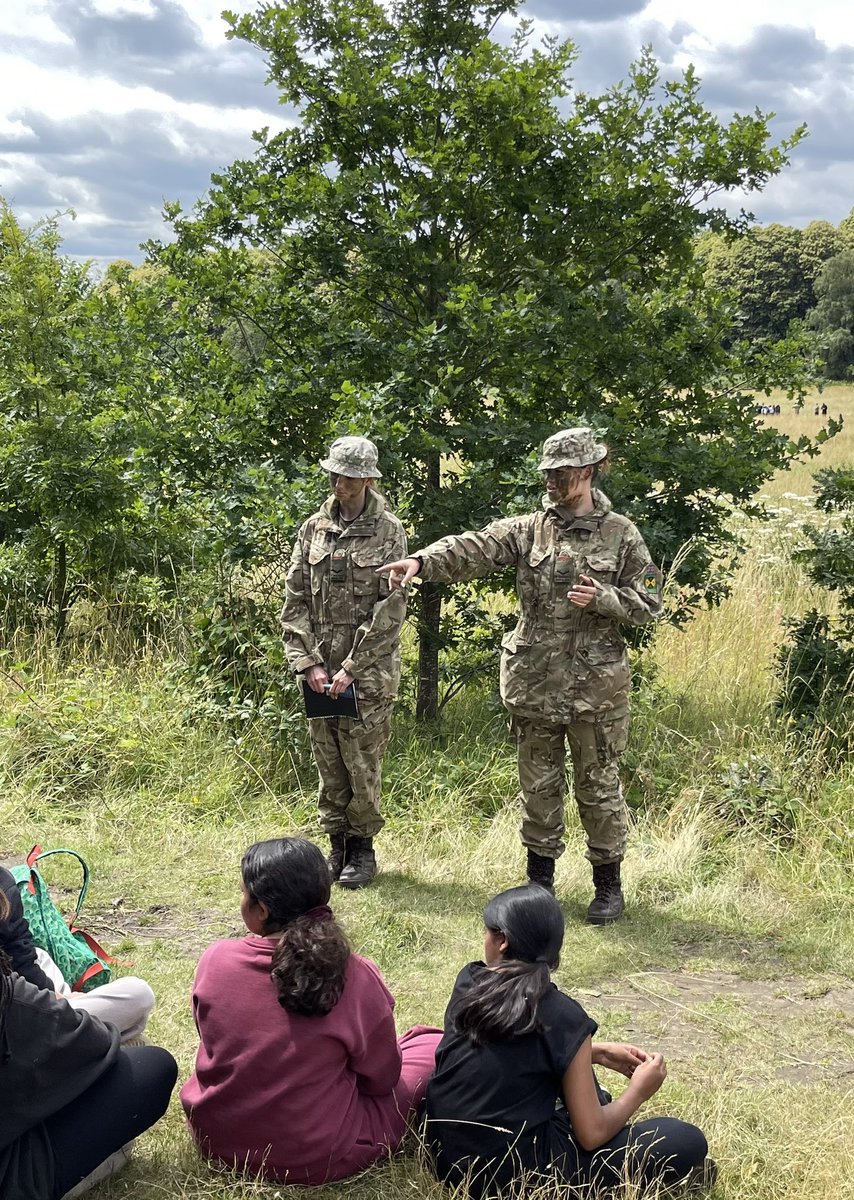 StBenedictsCCF's tweet photo. Many thanks to the @WisemanEaling & @stbenedicts NCOs who’ve worked hard all week on four separate exercises, including our recruiting day for Year 8s. Well done also to the Year 9s who stepped up for a demo section attack. #selflesscommitment https://t.co/Vfu9dVxj35