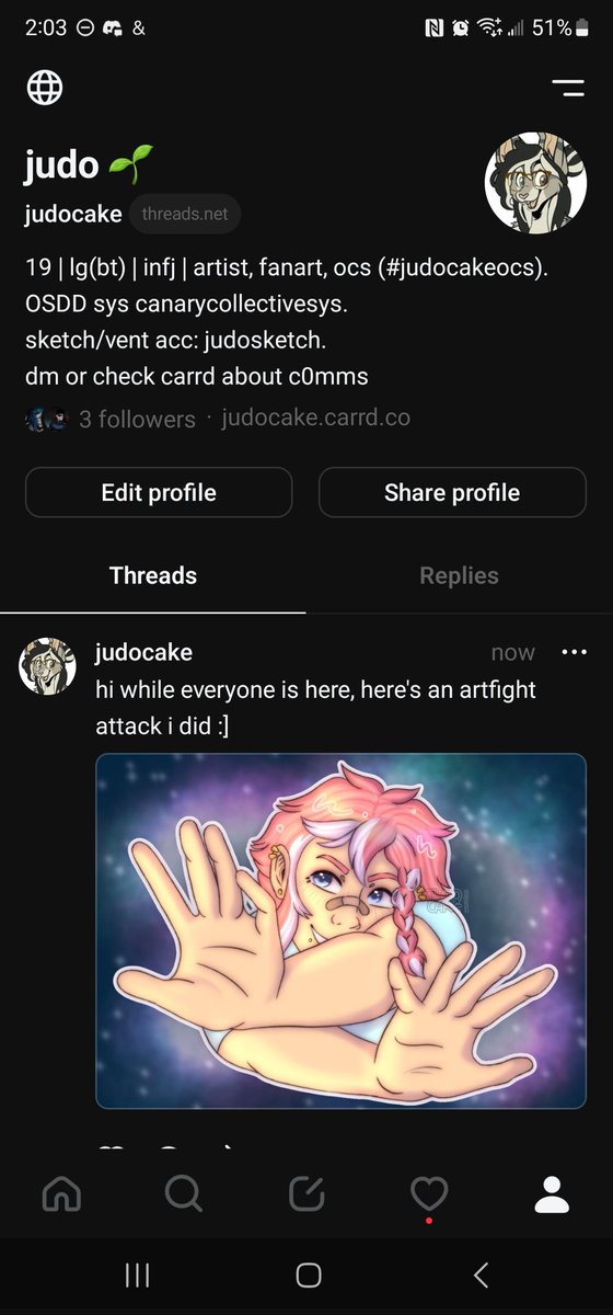 IM ON THREADS <3