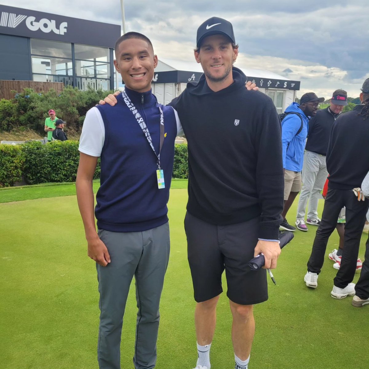 Great meeting, Mr. Cool <a href="/Thomas_Pieters/">Thomas Pieters</a> <a href="/livgolf_league/">LIV Golf</a>