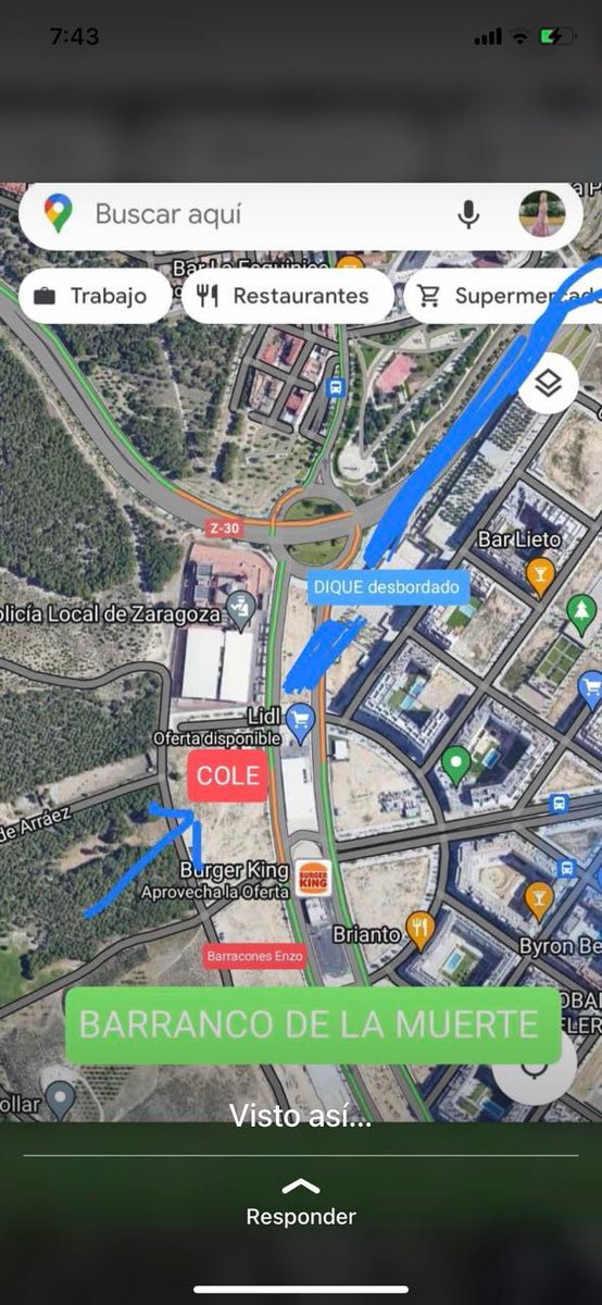 diegozgz85's tweet photo. @periodicoaragon ¿no van a publicar como ha quedado el colegio María Zambrano? Se ha evitado una desgracia por poco, hay que exigir responsabilidades por poner un colegio en medio de un barranco. https://t.co/0aYMSP9ZMi