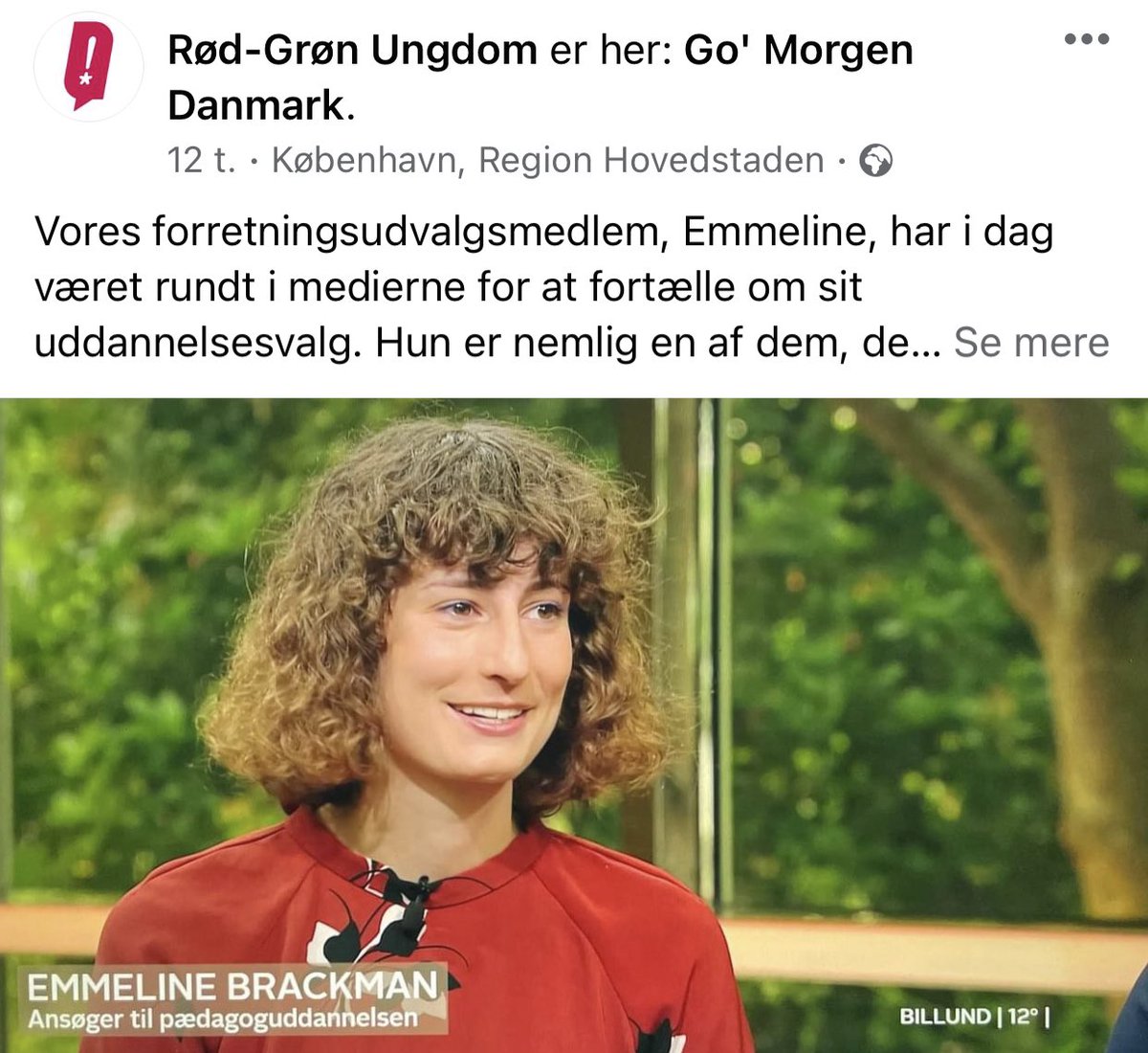 ibrahimbenli_'s tweet photo. Ansøgertallet til velfærdsuddannelserne er desværre fortsat faldende, imens rekrutteringsbehovet for medarbejere, der skal levere velfærden er massivt. Midt i denne dystre fortælling giver Emmeline’s studievalg håb om lysere tider for velfærden❤️💚 #dkpol #studievalg @rgungdom https://t.co/csxMPjOYQr