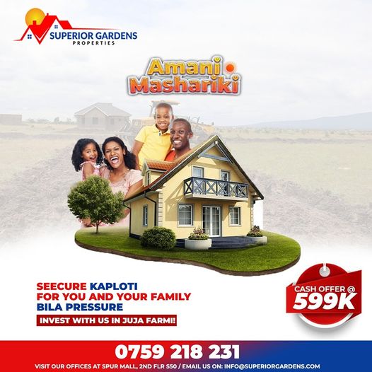 lizz_karanja's tweet photo. Instead of allowing your fund to remain stagnant in a bank account,explore the potential of investing in land and experience remarkable growth
#PatiaRohoAmani #AmaniMashariki #Threads #AmaniGardens #MainaAndKingangi @SUPERIORGARDENS3 #SabaSabaMarchForOurLives https://t.co/nhg056TKD2