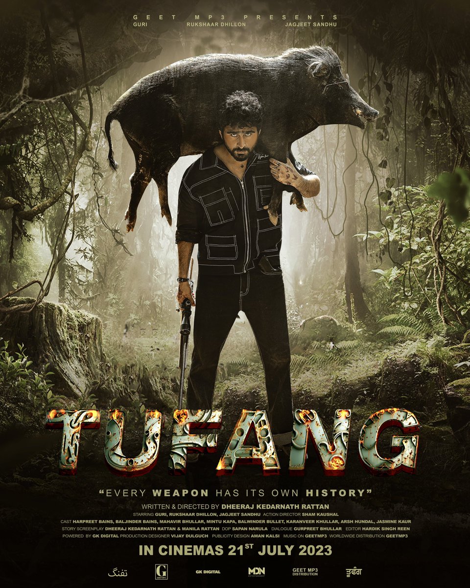 #JagjeetSandhu as Mausar in Tufang Movie 💎
Movie In Cinemas 21 July 2023