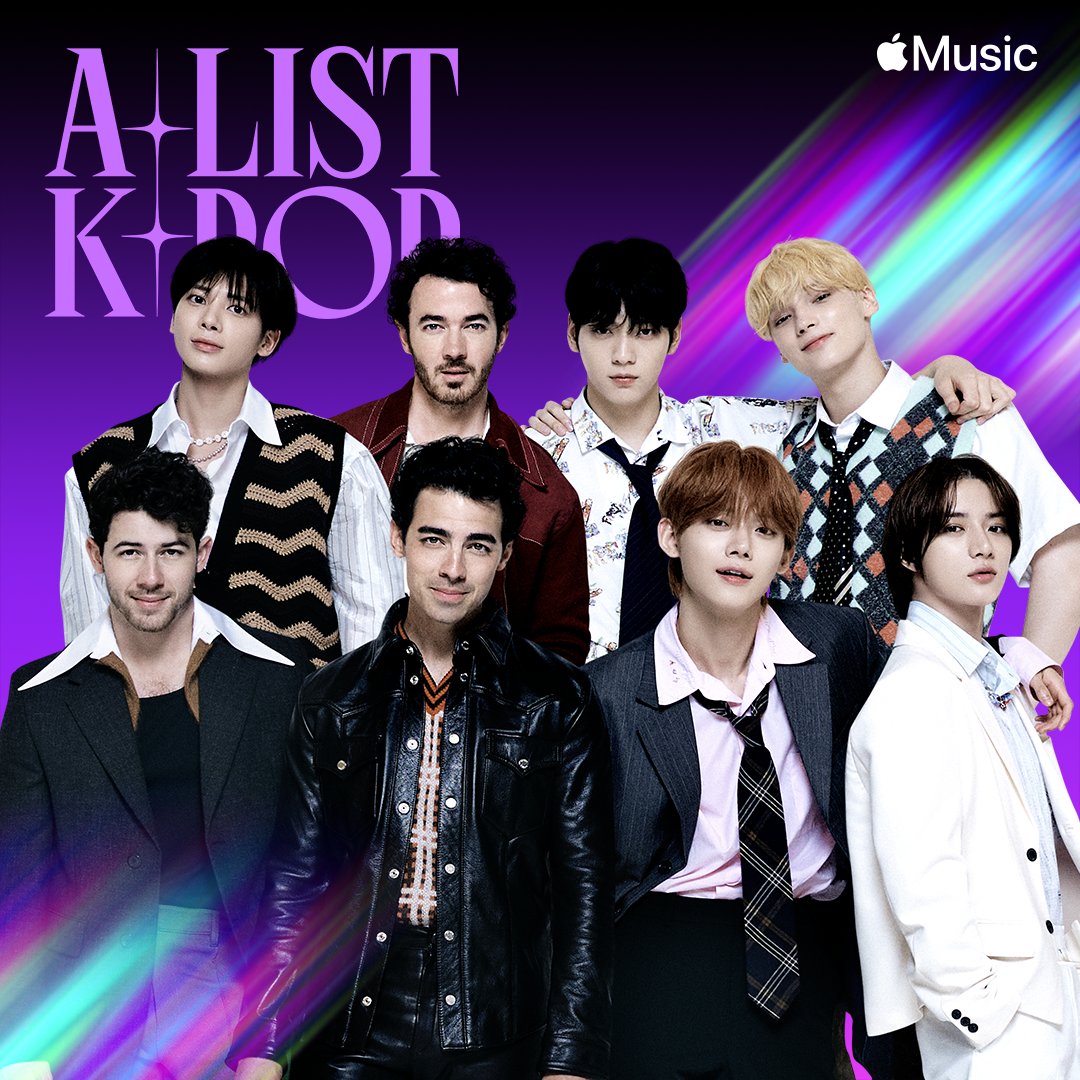 TXT_bighit's tweet photo. Look who's on the cover of the ‘A-List: K-Pop’!
Check out our new song Do It Like That with the Jonas Brothers in Spatial Audio on @AppleMusic

💿 https://t.co/8KxRcsDoiR

#투모로우바이투게더 #TOMORROW_X_TOGETHER #TXT #JonasBrothers #DoItLikeThat https://t.co/80SHzZkyWS