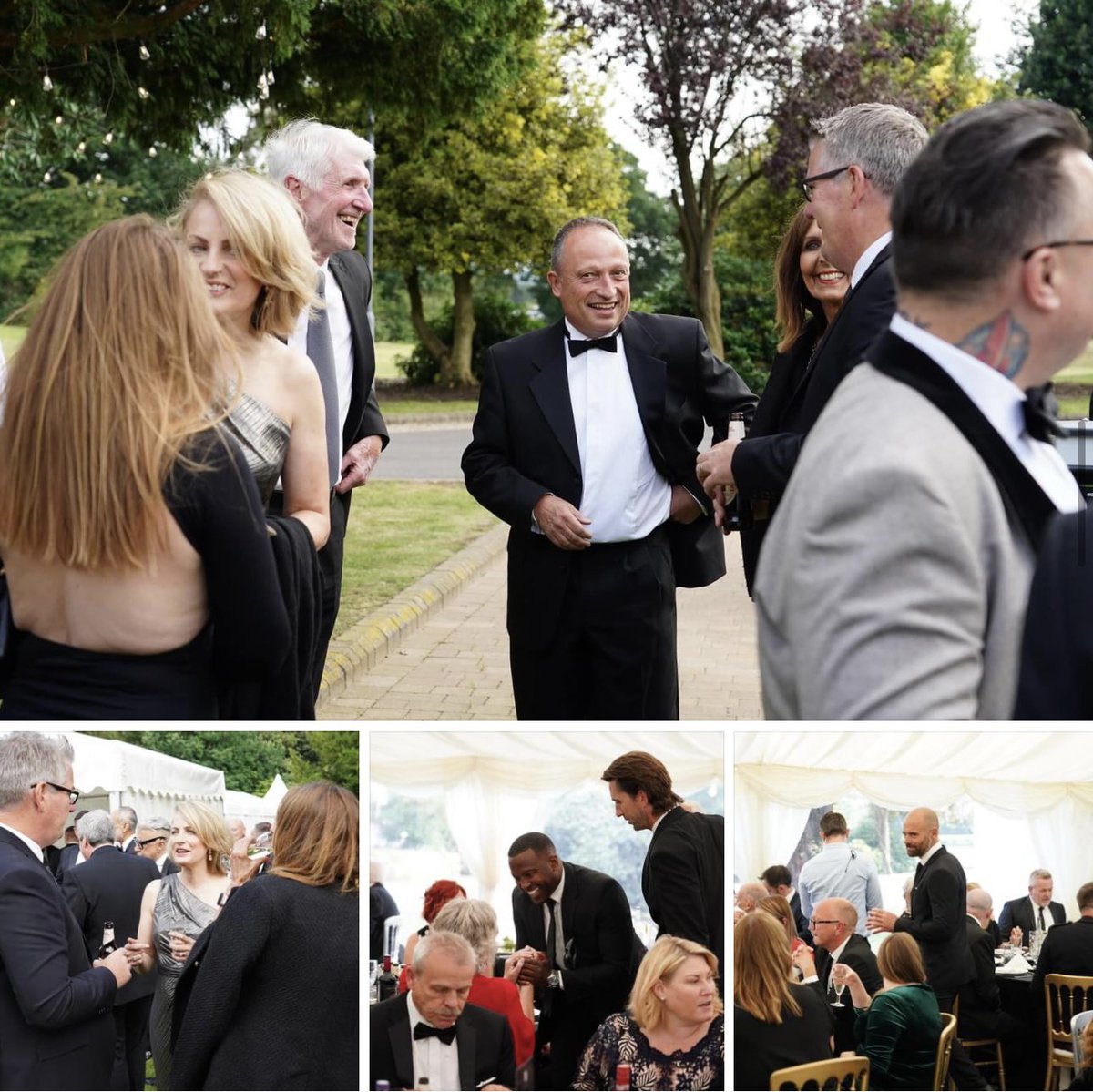 Clowes_UK's tweet photo. What a wonderful night at HQ for the first ever @DCCTOfficial Black &amp; White Fundraising Ball.

Emma Pilgrim &amp; her team worked their socks off to deliver a brilliant event for all 203 guests raising a staggering £25,701 for the charity.

🖤🤍 https://t.co/sIpojku9qz
