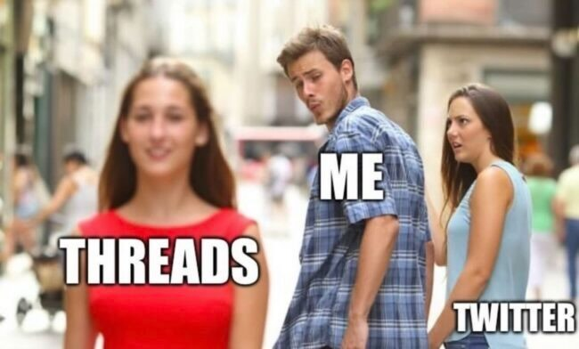 ChrisNddie's tweet photo. #Threads #Twitter &amp; ME 🥰 https://t.co/woWaqdBRRr