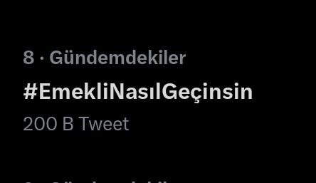 Veeeeeeeee ....
200.000 Tweet 💪🚀🧿👏🙏
Teşekkürler herkese 🙏👏🙋🏼‍♂️😎

#EmekliNasılGeçinsin