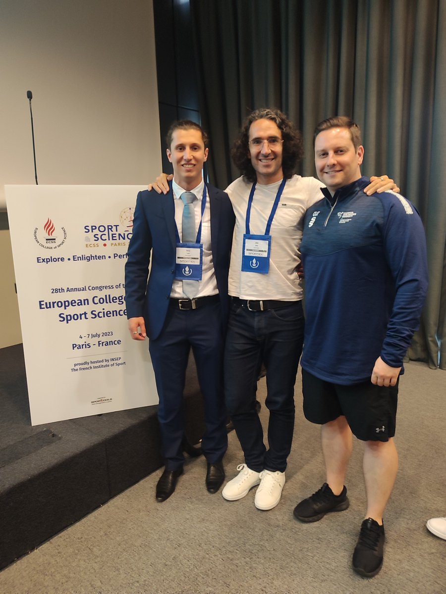 jlAreta's tweet image. Super proud of PhD student @HarryTaylor93&apos;s work at @E_C_S_S #ECSS2023, receiving a GSSI award and finishing among the top 10 for the Young Investigator Award. Top work mate!