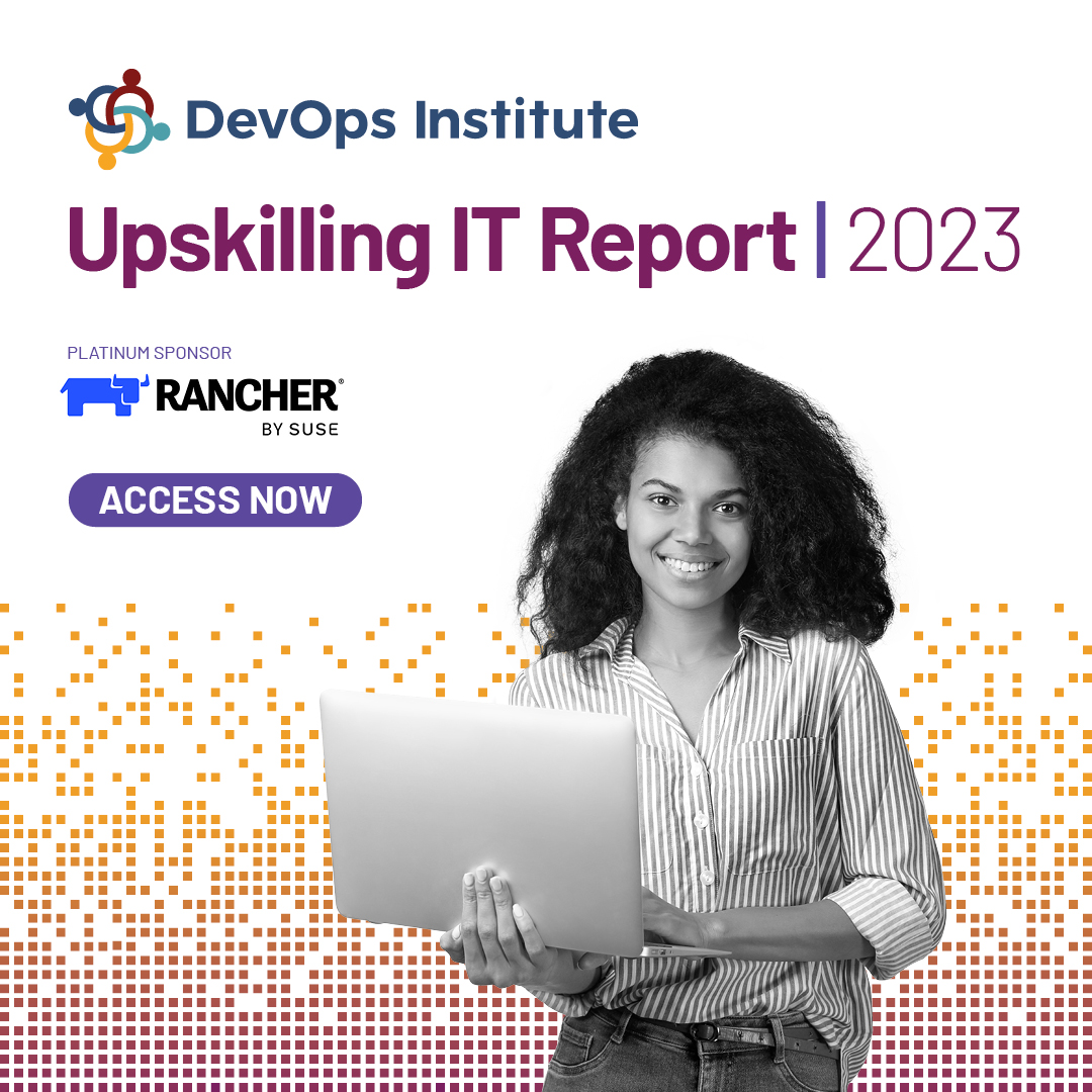 SUSE Middle East (@susemena) on Twitter photo #SUSE is excited to support the #UpskillingIT23 Report, conducted by <a href="/DEVOPSINST/">DevOps Institute</a>! The report examines upskilling and recruiting trends at IT organizations worldwide and identifies must-have IT skills in the modern #DevOps landscape.
📩Get the report here: okt.to/IG9R2H #SUSE is excited to support the #UpskillingIT23 Report, conducted by <a href="/DEVOPSINST/">DevOps Institute</a>! The report examines upskilling and recruiting trends at IT organizations worldwide and identifies must-have IT skills in the modern #DevOps landscape.
📩Get the report here: okt.to/IG9R2H