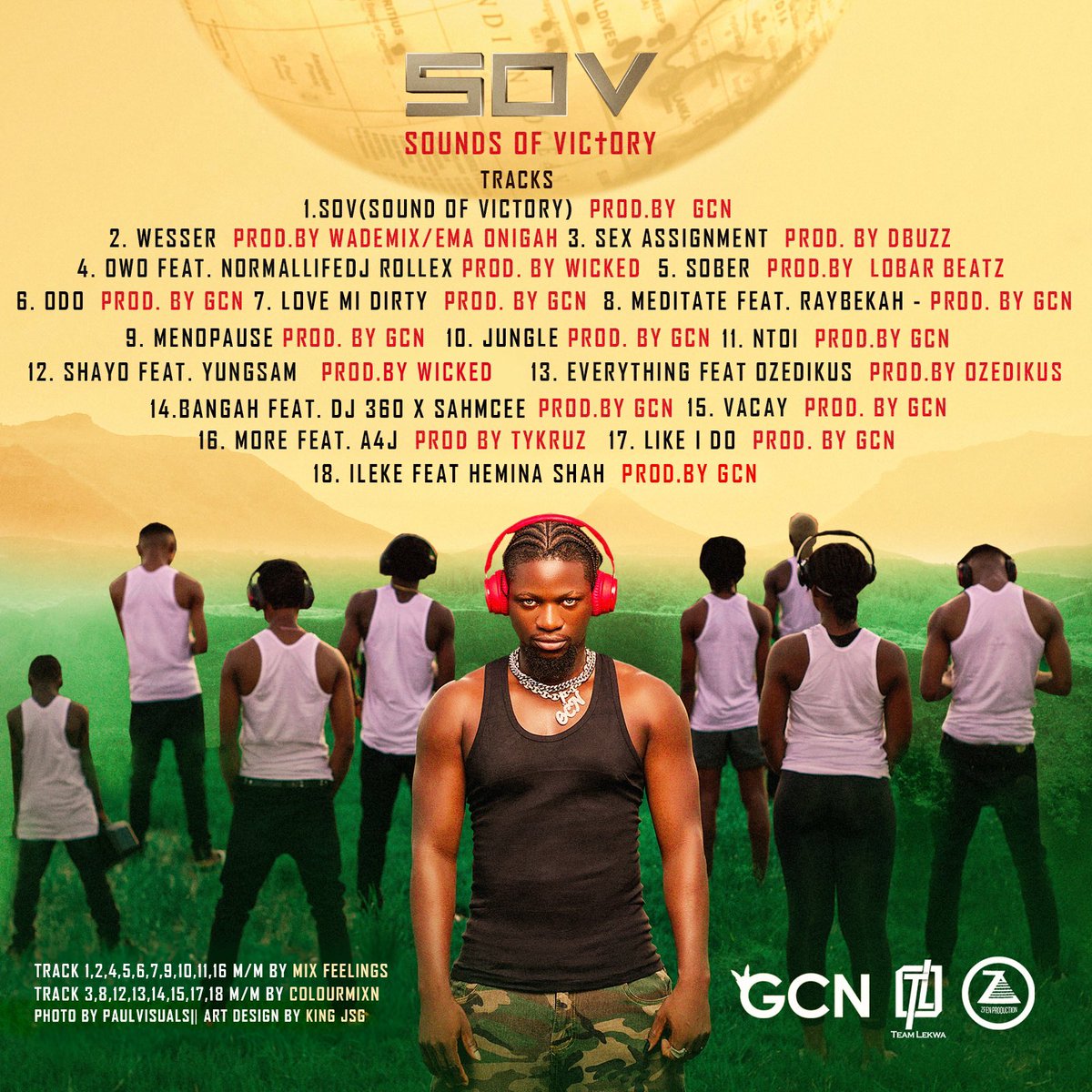 Colourmixn's tweet photo. @deycalmegcn lmegcn  SOV Album Out now !

M/M @colourmixn 

Link on his bio @deycalmegcn 

#afrobeat #dancehall https://t.co/eHDaLSGIbw