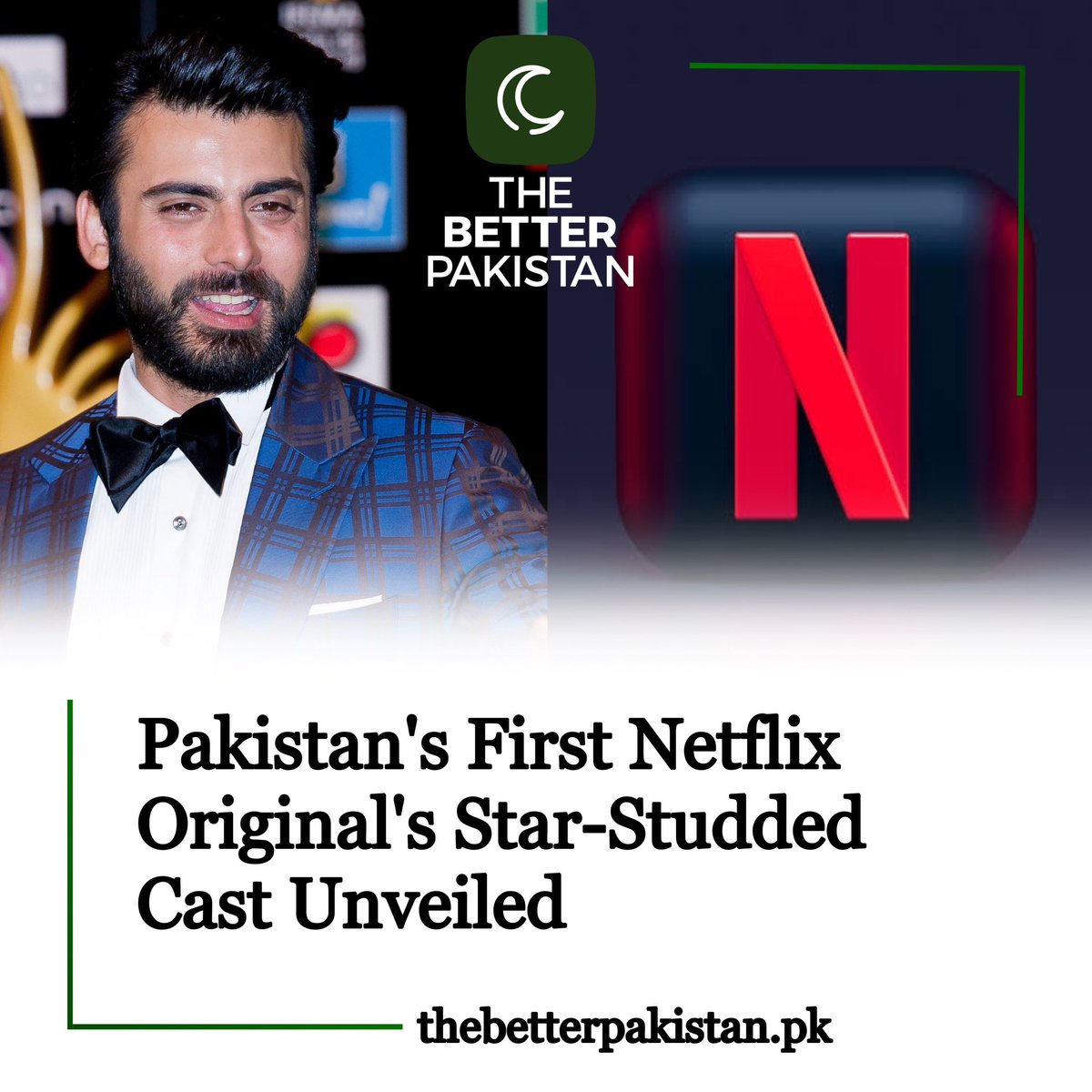 Read More: thebetterpakistan.pk/pakistans-firs…

#fawadkhan #pakistan #netflix #NetflixOriginal #hamzaaliabbasi #haniaamir #mahirakhan #mominaduraid