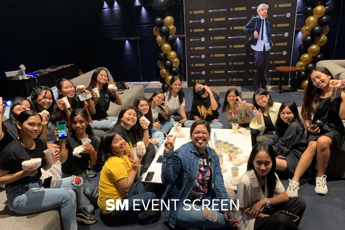SM_Cinema's tweet photo. GENTO mag-birthday party! 🥳🎉

Sing and dance along with @SB19Official’s latest hits at SM Cinema Event Screen! 

BOOK NOW!
✍️ https://t.co/Wjn4CnLxML

#SMEventScreen
#SB19AtSMEventScreen
#ATINPhilippines @SB19_ATINph @Pangasinatin https://t.co/WHEAdOPlTq