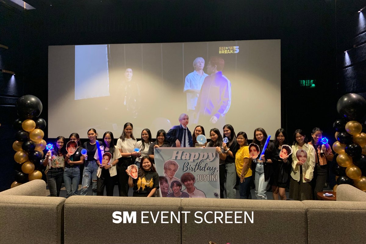 SM_Cinema's tweet photo. GENTO mag-birthday party! 🥳🎉

Sing and dance along with @SB19Official’s latest hits at SM Cinema Event Screen! 

BOOK NOW!
✍️ https://t.co/Wjn4CnLxML

#SMEventScreen
#SB19AtSMEventScreen
#ATINPhilippines @SB19_ATINph @Pangasinatin https://t.co/WHEAdOPlTq