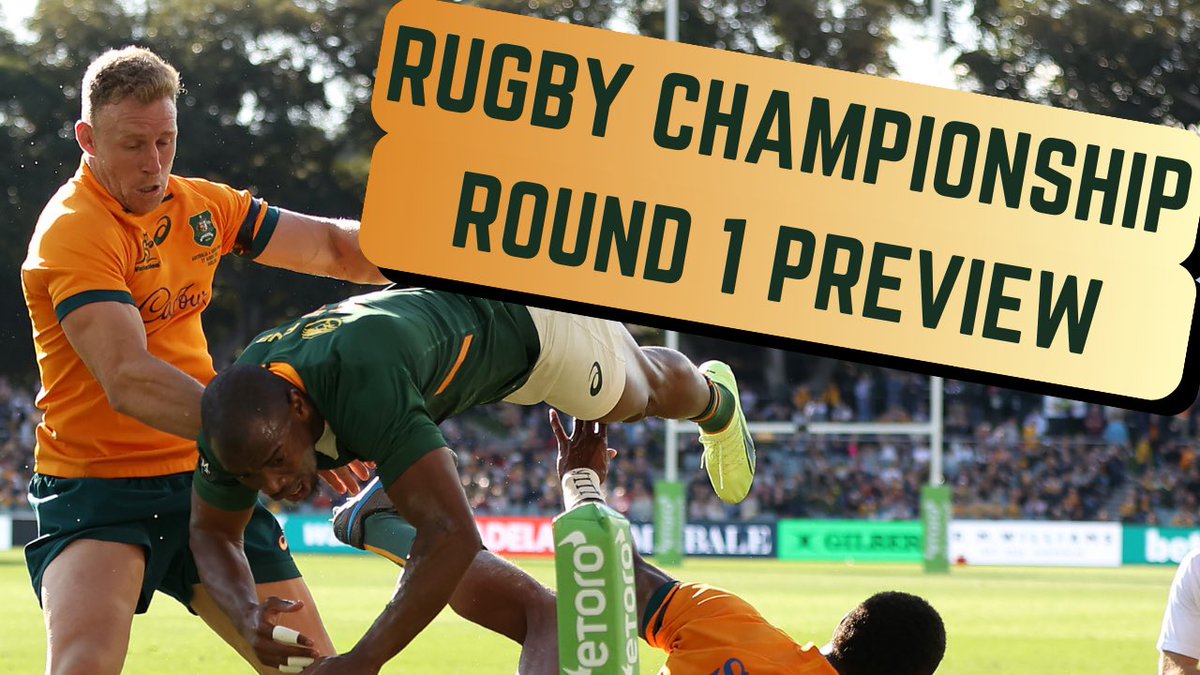 THE RUGBY CHAMPIONSHIP ROUND 1 PREVIEW

Here’s my video where I mostly just says the word ‘tits’ a whole lot instead of previewing the games.

One sleep to go!

youtu.be/PMWwE1TtOhU ⬅️LINK❤️

#rugby #therugbychampionship #RSAvAUS #ARGvNZL