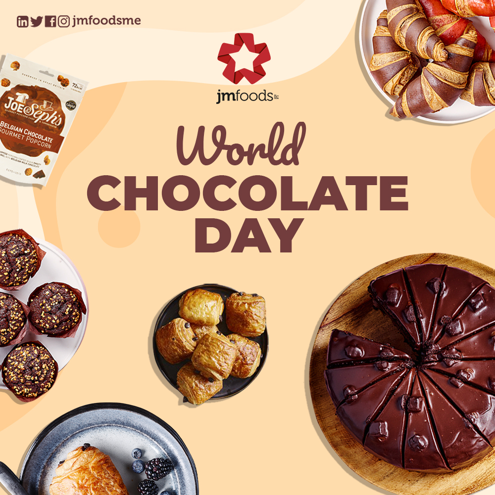 Make your day a little sweeter by adding a healthy dose of chocolate this #WorldChocolateDay 🍫🍫

Celebrating one of life's most exquisite indulgences. 😋