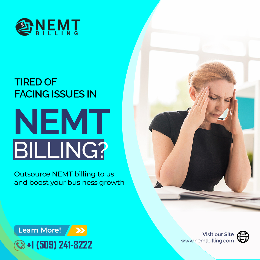 Worried about NEMT billing issues?
Don't worry. NEMT billing will help to streamline your NEMT Payments and Get Paid Faster. 💸
#NoMoreDelays #NemtBillingServices #NEMT #EfficientPayments #NEMTbilling #MaximizeReimbursements #NEMTIndustry #ROI #BusinessSuccess