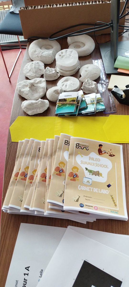 genopolys's tweet photo. Dernier jour de préparation de la SummerSchool 2023 sur la Paléontologie à @genopolys  🤩🦖⛏️🦴🦕🤠
Retrouvez nous la semaine prochaine !

@Eye_INM
@CNRS_OccitaniE
@InsermOccMed
@umontpellier
@SciCom15 https://t.co/G2fpwvWKH2