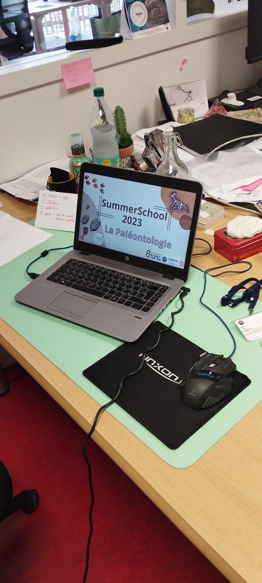 Dernier jour de préparation de la SummerSchool 2023 sur la Paléontologie à <a href="/genopolys/">Genopolys</a>  🤩🦖⛏️🦴🦕🤠
Retrouvez nous la semaine prochaine !

<a href="/Eye_INM/">Eye_INM</a>
<a href="/CNRS_OccitaniE/">CNRS Occitanie Est</a>
<a href="/InsermOccMed/">Inserm Occitanie Méditerranée</a>
<a href="/umontpellier/">Université de Montpellier</a>
<a href="/SciCom15/">Lara Montigny</a>