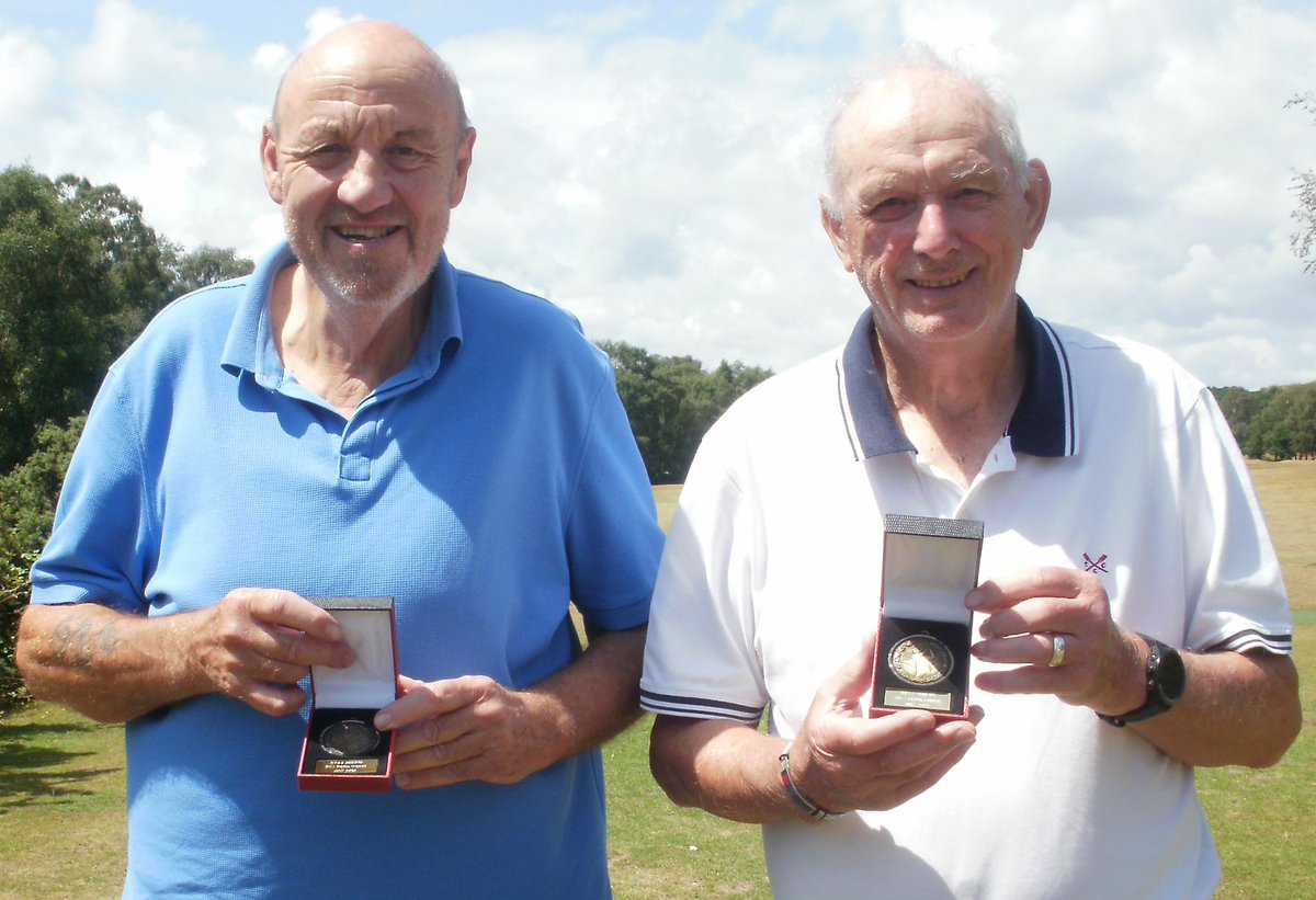 Seniors Section Results.           Chris Hughes and Mike Wharton won the monthly medals for July. Nearest the pin on the 11th was Steve Duckett.