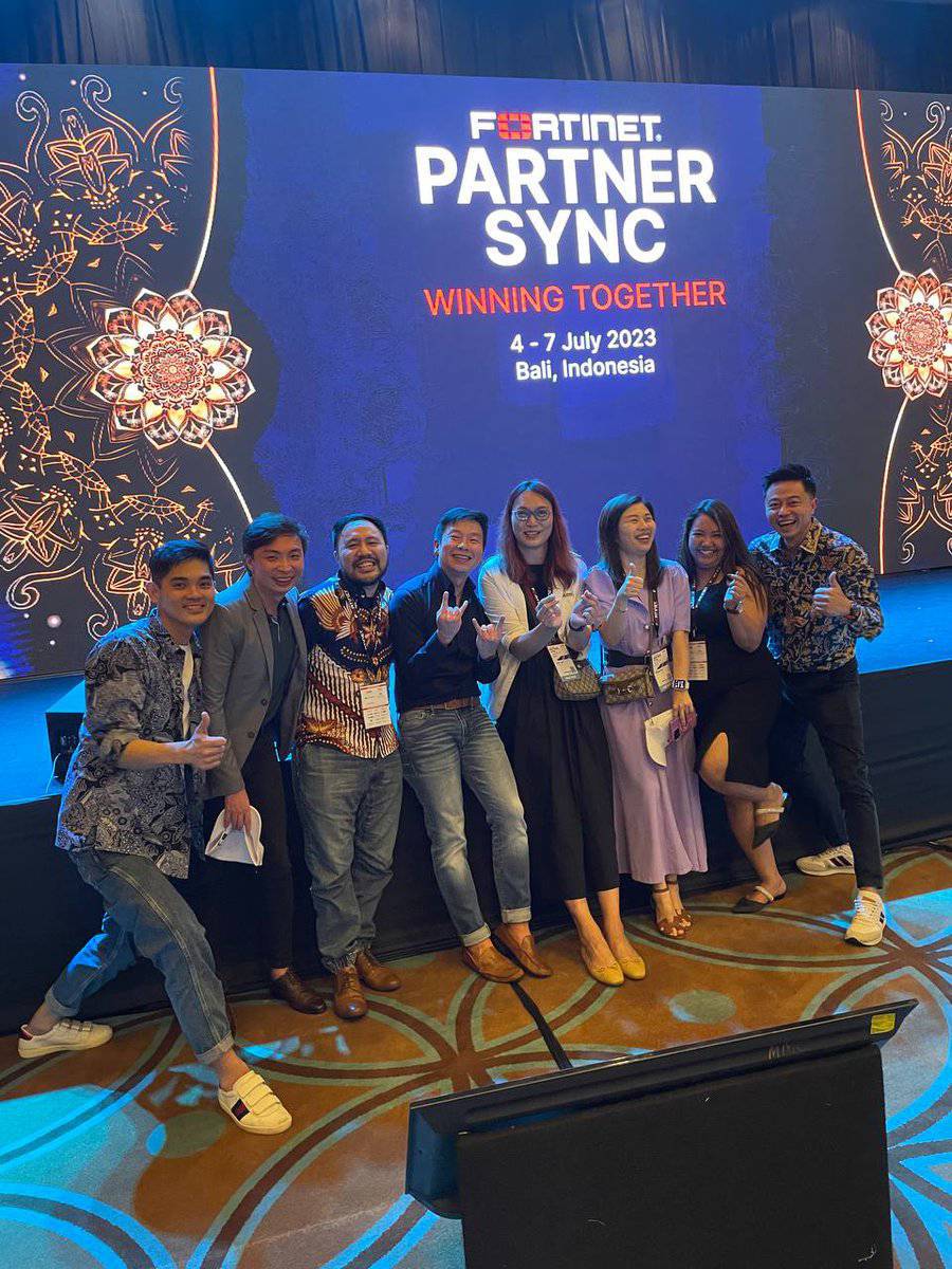 EDNS_Foundation's tweet photo. Great @ednsdomains to have been invited to the Fortinet Partner Conference, #PartnerSync, held in beautiful Bali, Indonesia, from 4th - 7th July 2023.
Find more details here: https://t.co/V0qZ9mInY1…
#Web3together #WinningTogether #Cybersecurity #Web3news #Web3 https://t.co/ZiTqyfK3Dc