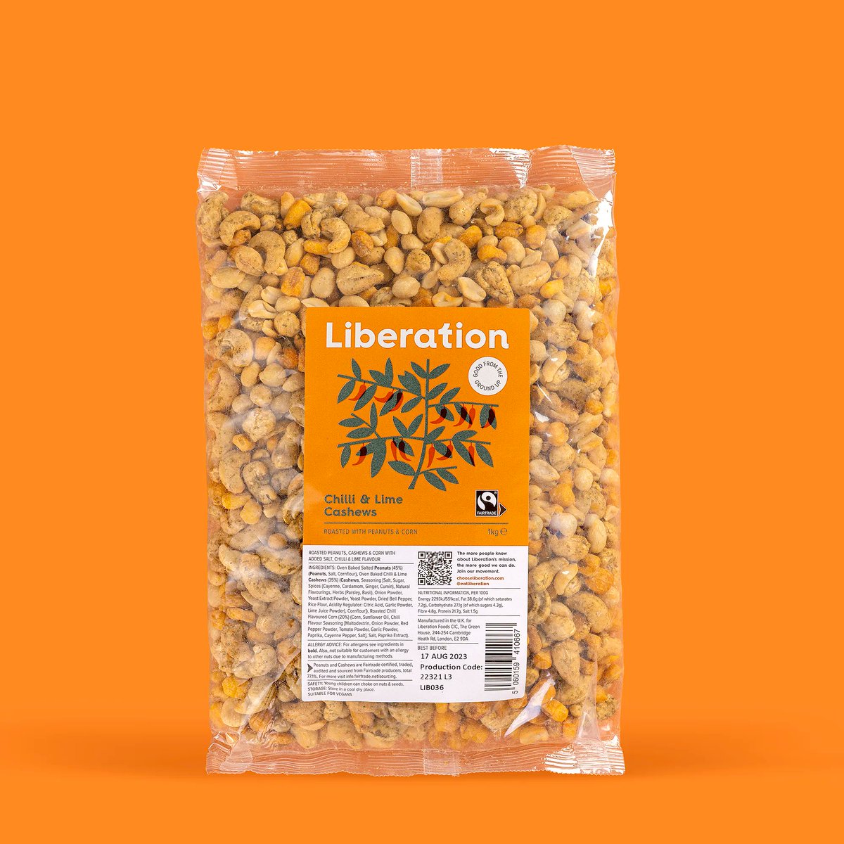 🔊15% OFF ON 1KG BAGS! 

Summer's in full swing, picnics aplenty &amp; evening drinks flowing...the last thing you want to happen is run out of snacks!

🧡Chilli &amp; Lime Cashews with Peanuts &amp; Roasted Corn
💜 Nuts, Seeds &amp; Goji Berries
£10.63

Stock up &amp; relax!
buff.ly/3JxfFB1