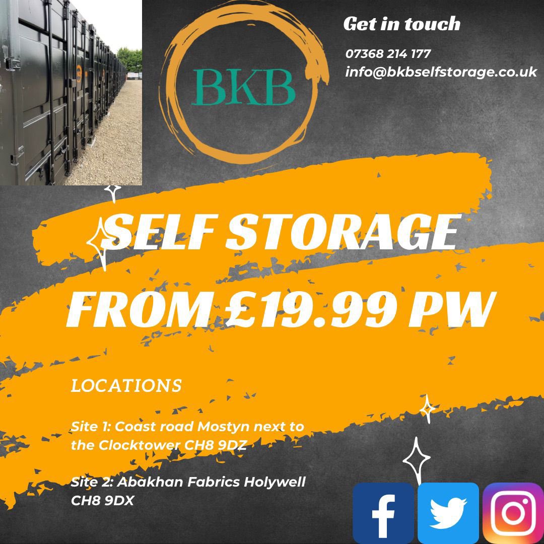 Did you know we have 2 locations for our storage containers? One being <a href="/abakhanfabrics/">Abakhan</a> where you could pop for a coffee and visit the other fantastic local businesses.. #moving #keepmoving #movinghouse #storage #containers #fridaymood #coffee #localbusiness