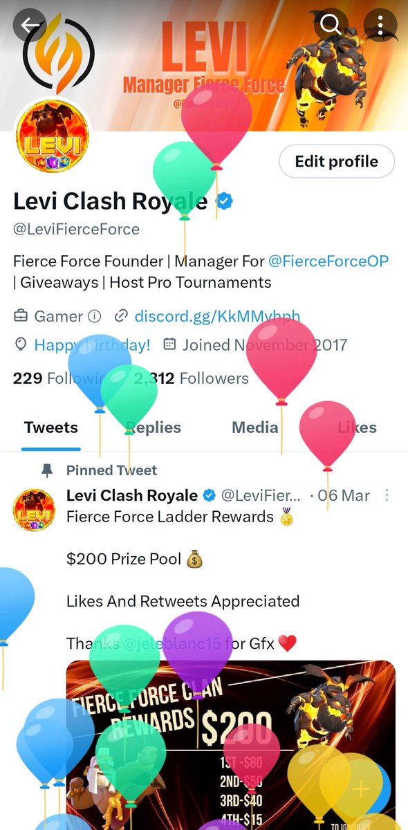 Levi tweet media