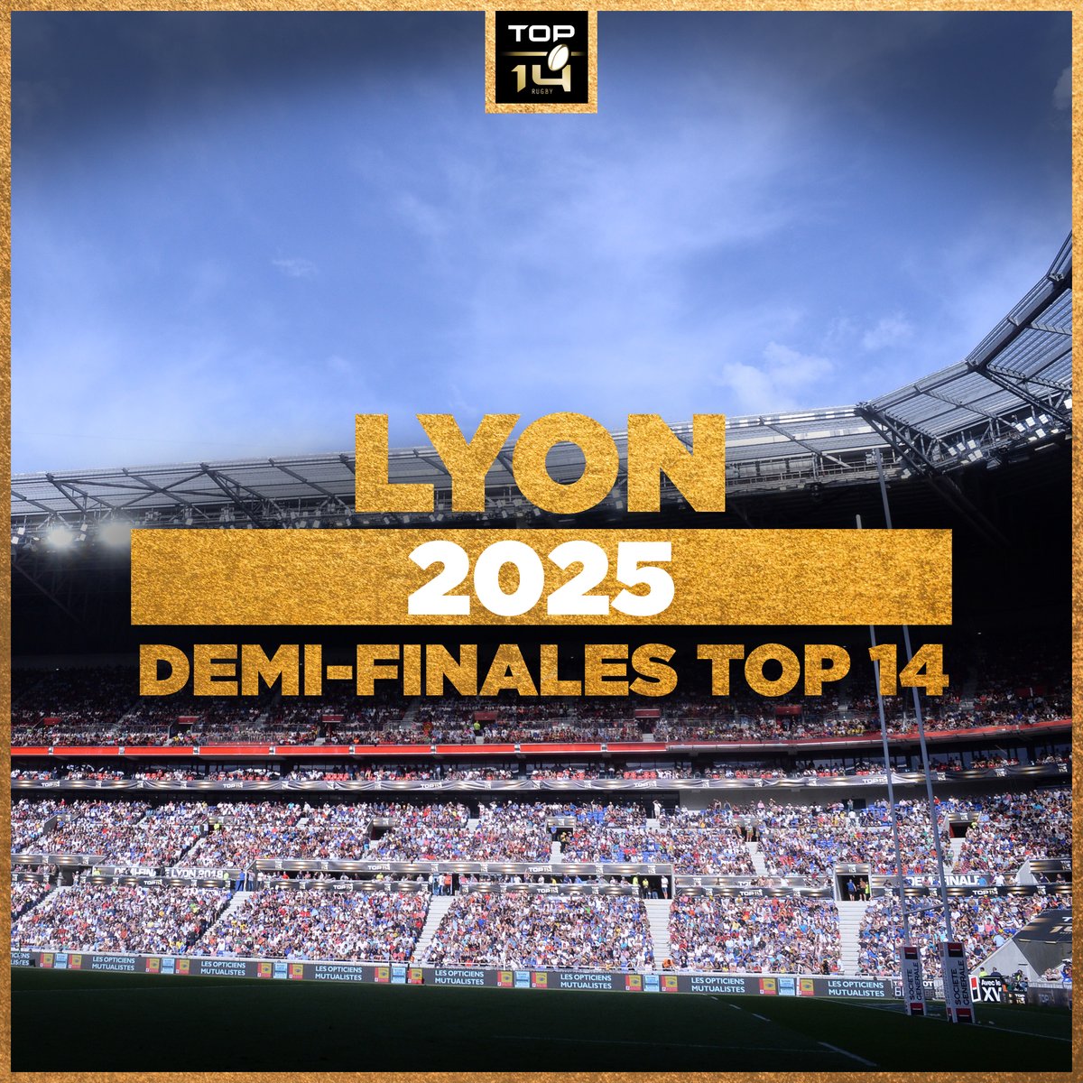 top14rugby's tweet image. #DemiesTOP14 
A la suite de l’impossibilité de tenir les demi-finales 2024 à Lille en raison des préparatifs des Jeux Olympiques, la @LNRofficiel a réorganisé la programmation des prochaines demies du TOP 14 🏟️🏉

2024 : Bordeaux
2025 : Lyon
2026 : Marseille
2027 : Bordeaux