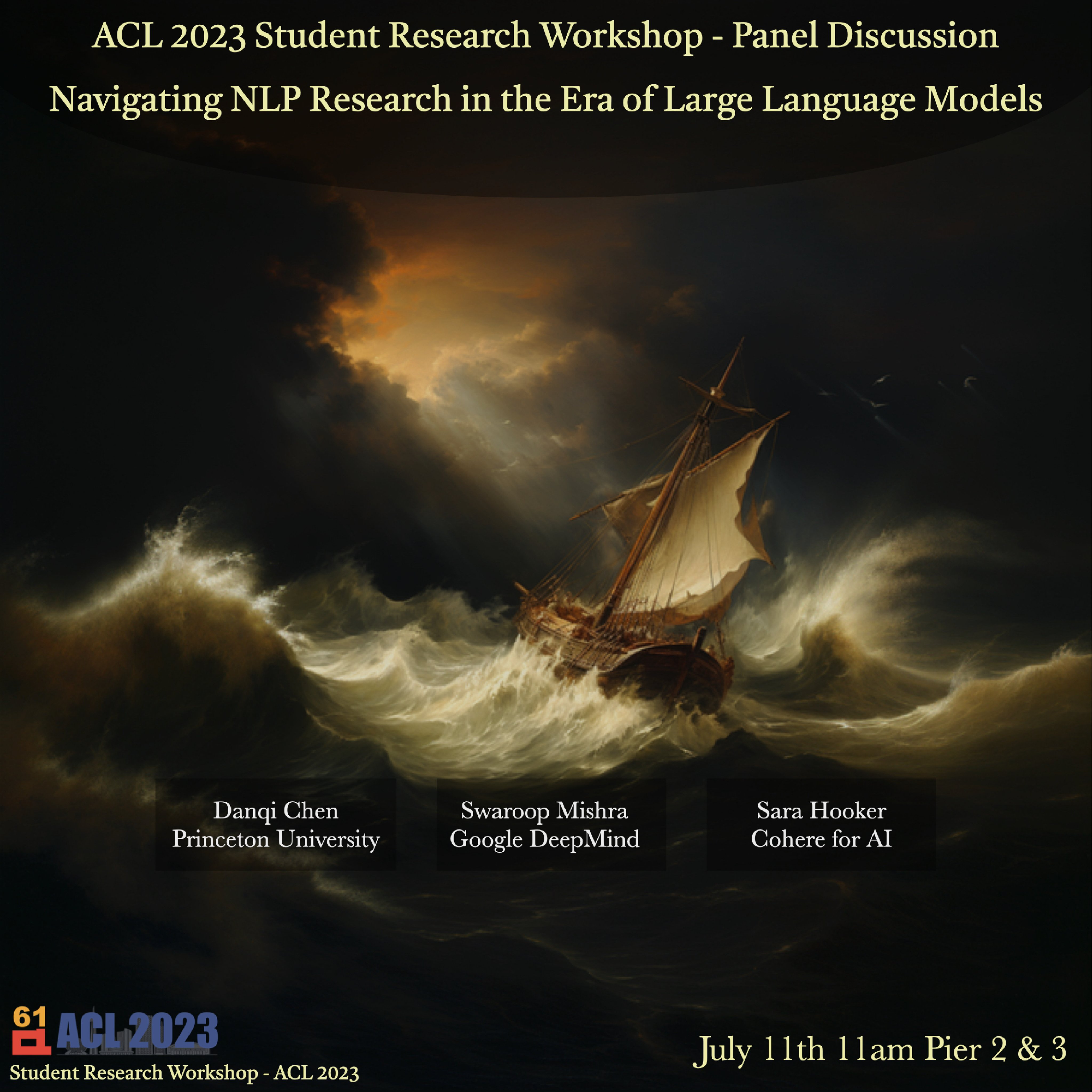 ACL SRW 2023 on Twitter "📣 Join us for a captivating panel discussion