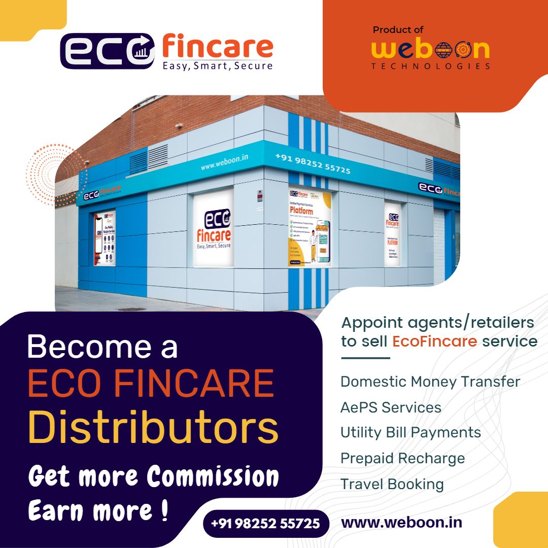 weboontech's tweet photo. Become a Distributor of #ECOFincare Provides a Digital Online Payment Services Platform.  Contact us to become a Distributor or Retailer at +91 9825255725 
#Fintech #Payments #DigitalPayments #MobilePayments #Blockchain #Cryptocurrency #DigitalBanking #weboon #weboontechnologies https://t.co/Sb2u9kKbTn