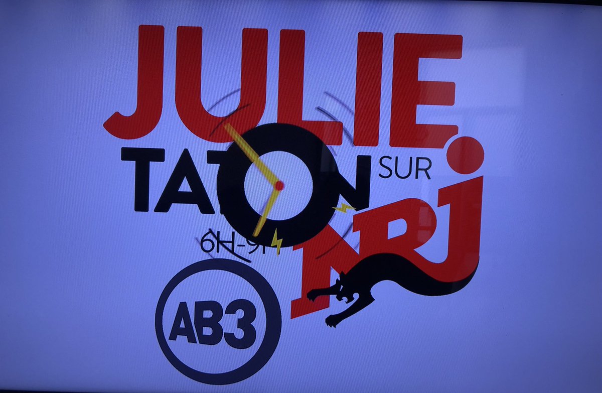 Dernière de la saison pour #JulieTaton sur <a href="/NRJBelgique/">NRJ Belgique</a>  <a href="/AB3officiel/">AB3</a> ,  ambiance de 🔥, rendez-vous à la rentrée @NicolasFadeur &amp; team