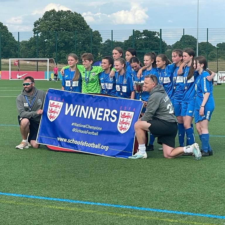 Hurworth School (@hurworthschool) on Twitter photo ๐ U15 Girls FA <a href="/SchoolsFootball/">English Schools' Football Association</a> #NationalChampions !
โฝ 1-0 Vs LeAF Studio School Bournemouth at St Georges Park
๐ We are so proud of the team for this unbelievable achievement
๐ท More photos to come as we get them from the FA ๐ U15 Girls FA <a href="/SchoolsFootball/">English Schools' Football Association</a> #NationalChampions !
โฝ 1-0 Vs LeAF Studio School Bournemouth at St Georges Park
๐ We are so proud of the team for this unbelievable achievement
๐ท More photos to come as we get them from the FA
