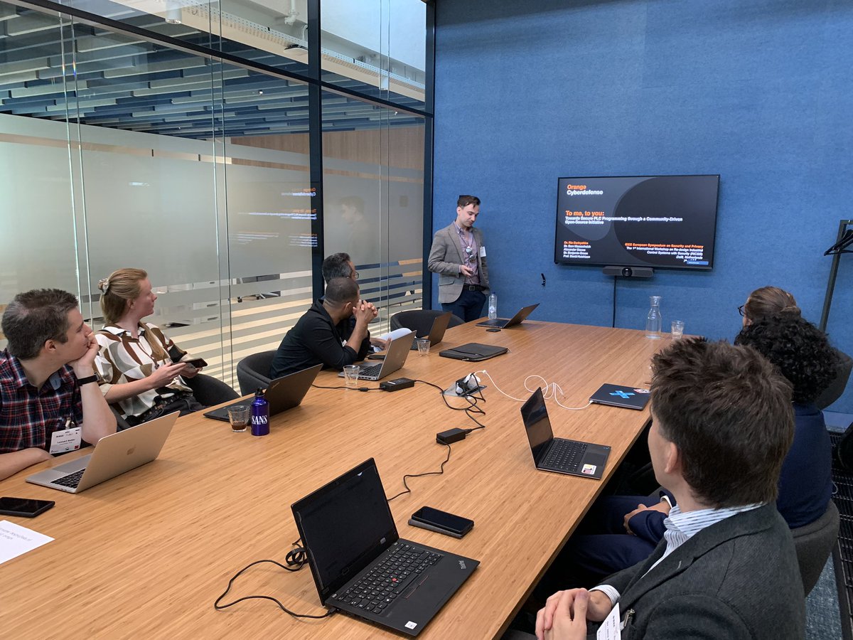 gracesrm's tweet photo. Richard is presenting “To me, to you: Towards Secure PLC Programming through a Community-Driven Open-Source Initiative” https://t.co/wBzhj4PEGQ