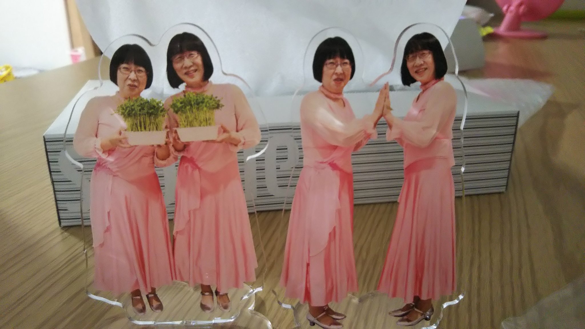 阿佐ヶ谷姉妹アクスタ届く | ☆ レトロ館 ☆ - 楽天ブログ