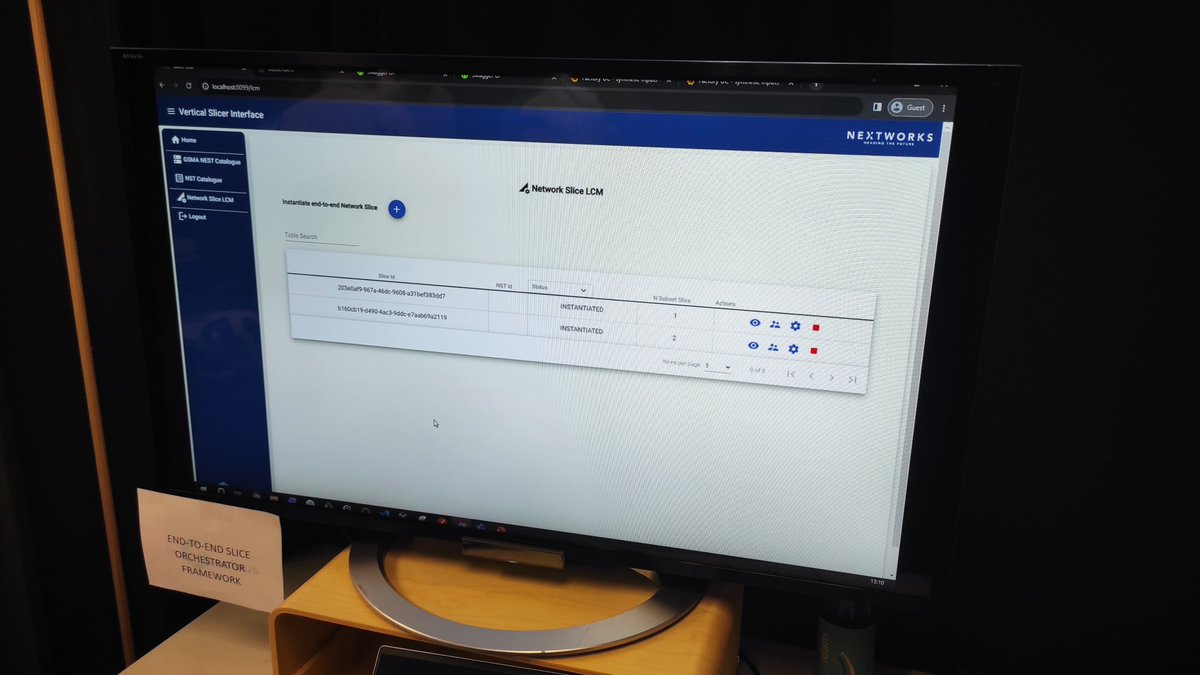 Nextworks Srl (@nextworkssrl) on Twitter photo we have successfully demonstrated our #AI based solution for orchestrating and scaling 5G private network slices on top of #k8s #edge infrastructures.
Great collaboration with <a href="/UPV/">Universitat Politècnica de València</a> <a href="/cumucore/">Cumucore</a> <a href="/Fivecomm5G/">Fivecomm</a> <a href="/ABBRobotics/">ABB Robotics</a> in the <a href="/ingenious_iot/">iNGENIOUS</a>
Automated Robots and Factory use case we have successfully demonstrated our #AI based solution for orchestrating and scaling 5G private network slices on top of #k8s #edge infrastructures.
Great collaboration with <a href="/UPV/">Universitat Politècnica de València</a> <a href="/cumucore/">Cumucore</a> <a href="/Fivecomm5G/">Fivecomm</a> <a href="/ABBRobotics/">ABB Robotics</a> in the <a href="/ingenious_iot/">iNGENIOUS</a>
Automated Robots and Factory use case