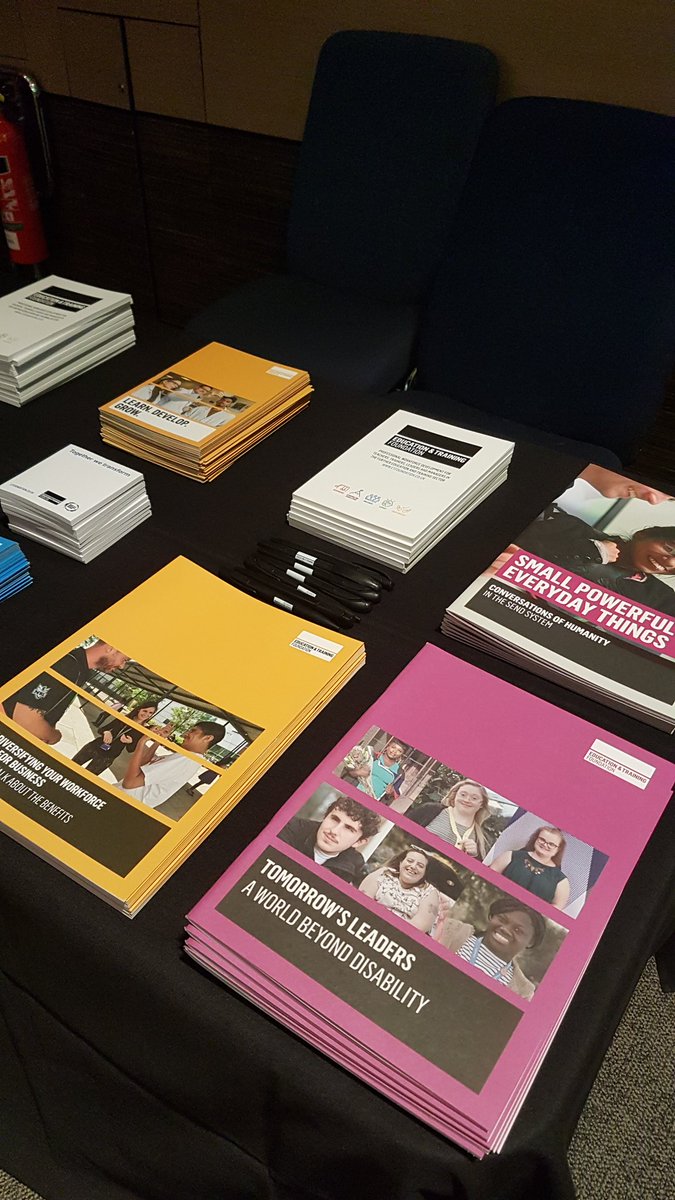 teresaetfound's tweet photo. And do pop to the @E_T_Foundation stand to pick up publications featuring learners, families, professionals talking about how to make the SEND system work #nasenLIVE2023 #inclusiveFE https://t.co/0xnDo8fQ0a
