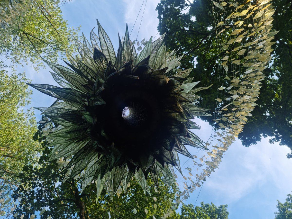 'Isla' by John Grade, one of seven art installations dotted around the 550-acre grounds of Wakehurst, Kew Gardens' Sussex satellite, for their summer spectacular 'Rooted'. A mesmerising aesthetic experience, and a healthy walk, to boot: loved it
kew.org/wakehurst