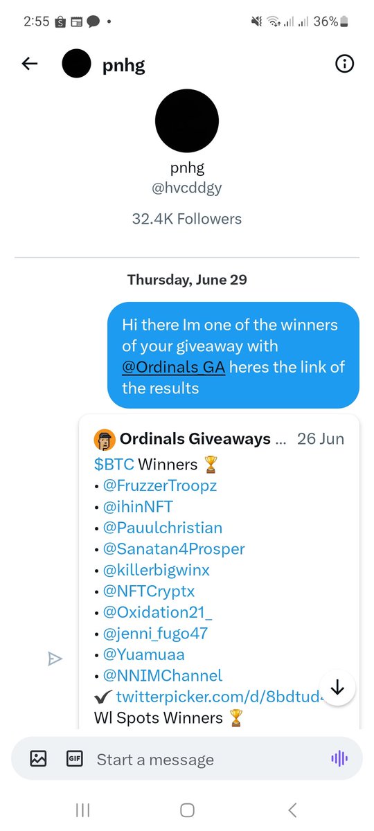 @Ordinals_GA @OrdinalGoatClub Lol hahaha you guys promoting this? Before I won the giveaway and theres little followers the name of it is brc bitpad something like that but now it changed to this haha. Dont engage with this he promoting false and for sure he making money out of it. You need to deliver or else