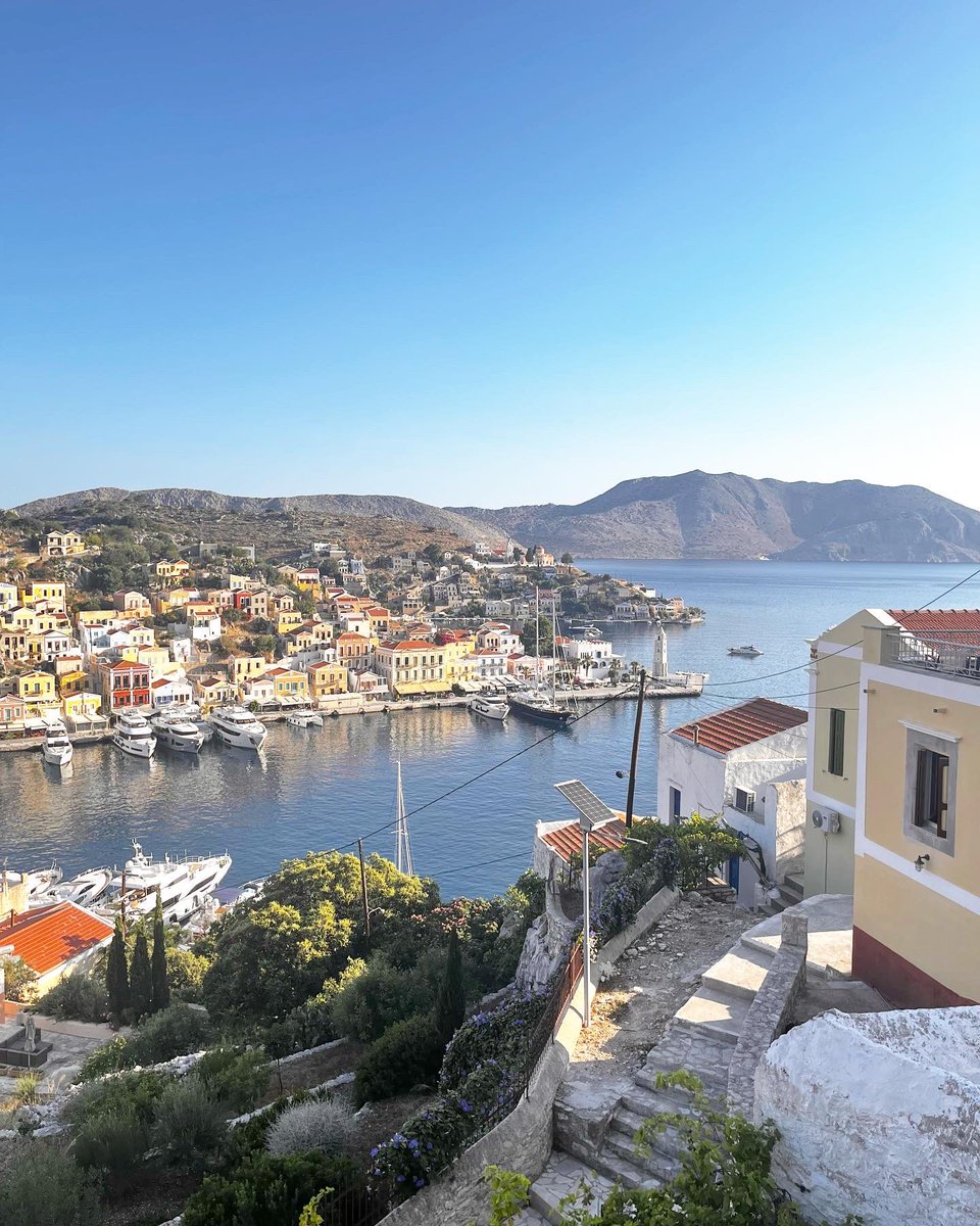 Another year - another Greek island #Symi - still working on the same book ! Hopefully I’m nearly there!! It’s so lovely to have time to write every morning and I certainly have a wonderful space to work! ❤️🇬🇷