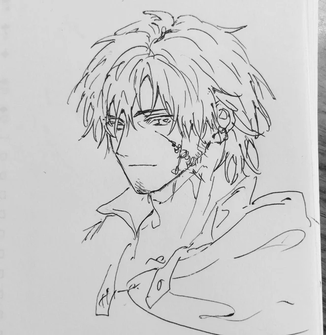 練習なんですけど似せることに結構成功してきて嬉しいのでこれも載せてしまいます 
