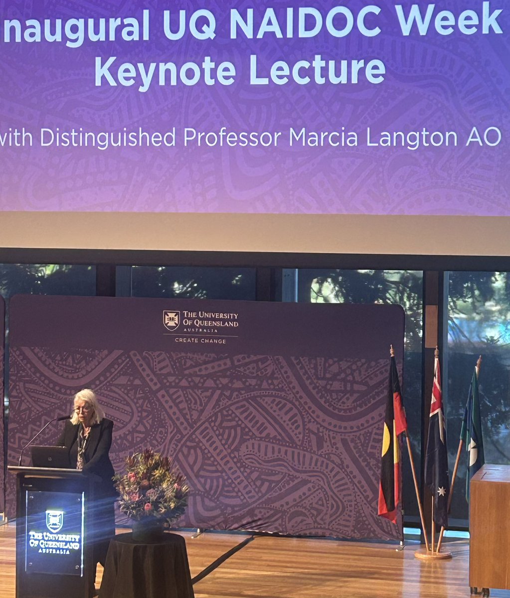 The future is is good hands, from these impressive Indigenous students visiting <a href="/UQCom_Arts/">UQ Communication & Arts</a> &amp; the fabulous Journalism /MAPS team <a href="/chopstercles/">Richard John Murray</a>, to Distinguished Professor Marcia Langton