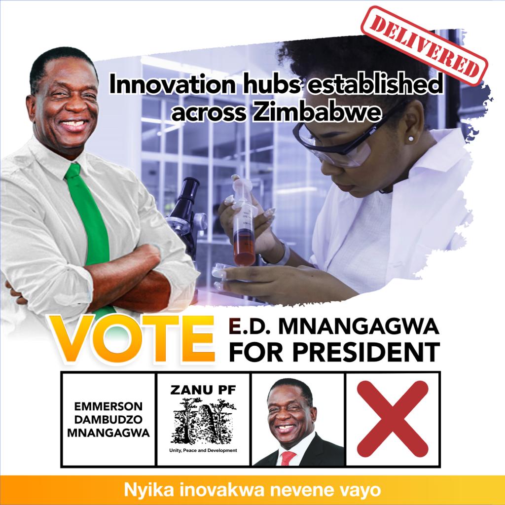 Instead of being used to spray graffiti at the High Court, languishing in prison forgotten, while your degree is in limbo after failing to write exams, innovate using ED's Innovation Hubs and MAKE MONEY!! #NyikaInovakwaNeveneVayo #2023EDPfee