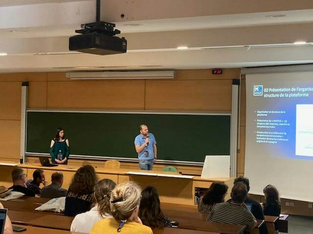 [Evènement] Retour sur la présentation de la plateforme MOTIVE dédiée au développement des compétences transversales par nos collègues Justine Bourdin et <a href="/ArberShtembari/">Arber Shtembari, PhD</a> à l'occasion de #mootfr23 <a href="/UTTroyes/">UTT à Troyes</a> 
👉 elans.univ-poitiers.fr/motive/
<a href="/UnivPoitiers/">Université de Poitiers</a> <a href="/elans_UP/">ELANS</a>